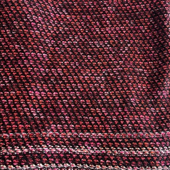 St. John Dress burgundy and Black Sleeveless Knit Dress size 12 - Picture 6 of 9